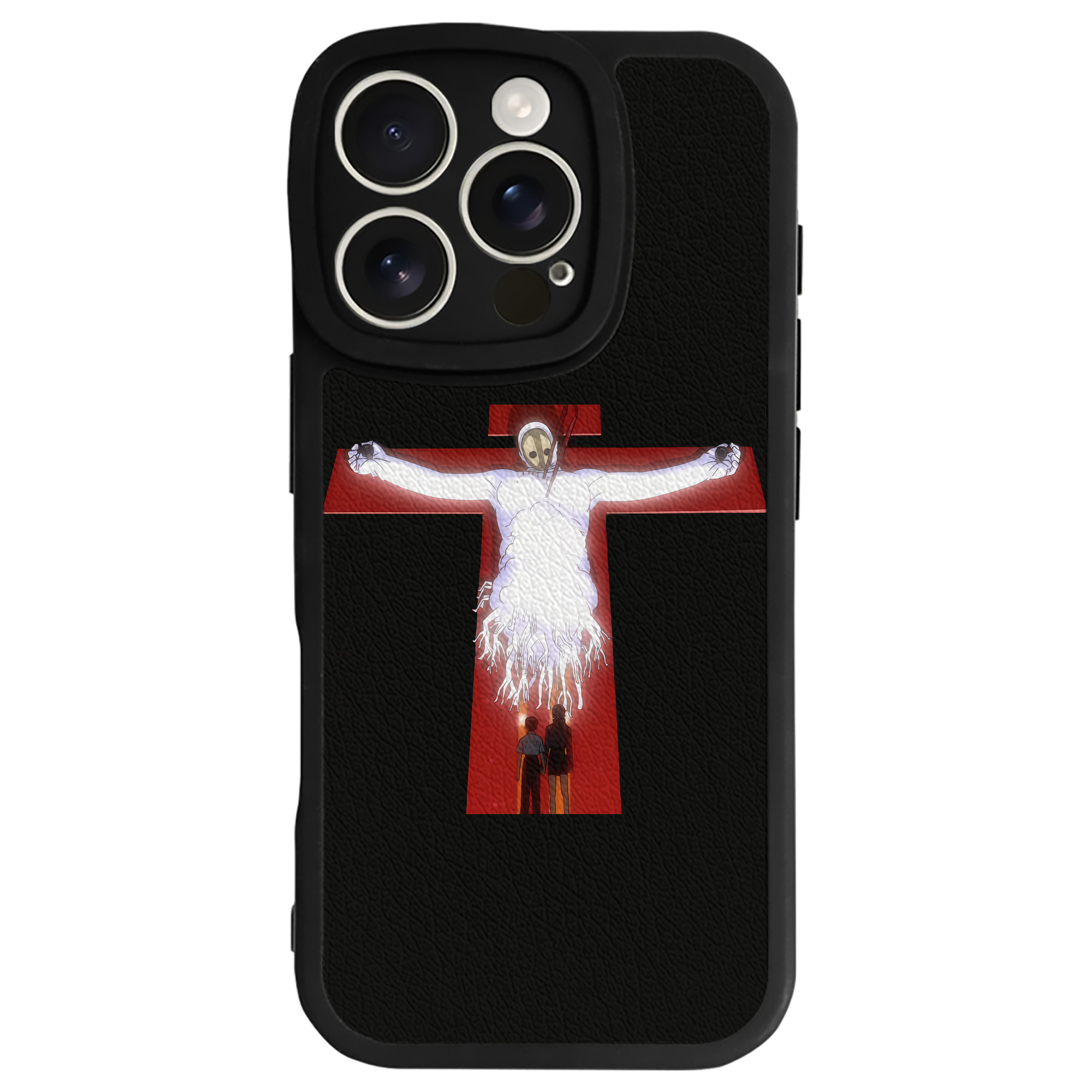 （画像用） EVA 新世紀エヴァンゲリオン 【iPhone 16シリーズ対応】シリコンスマホケース（レザー調） 材質：シリコン